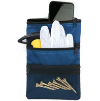멀티 지퍼 포켓 스포츠 골프 공 티 주최자 파우치 가방 클립 후크 가방 골프 공 파우치 가방