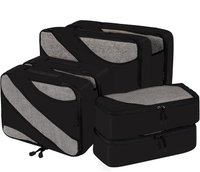 포장 큐브 여행 큐브 대형 세면 용품이있는 경량 여행 필수 가방 의류 스타킹 스커트 T 셔츠 용 가방