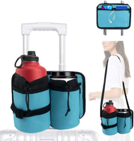 물병 음료수 가방 여행용 수화물 컵 홀더용 수화물 장착 컵 캐디