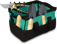 Amzon의 뜨거운 판매 멀티 포켓 옥스포드 헝겊 대용량 정원 주머니 도구 가방 정원 도구 주최자 도구 보관 가방