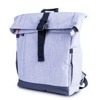 남여 학교 비즈니스 여행 노트북 배낭 방수 도난 방지 가방 다시 팩 USB와 롤 탑 배낭